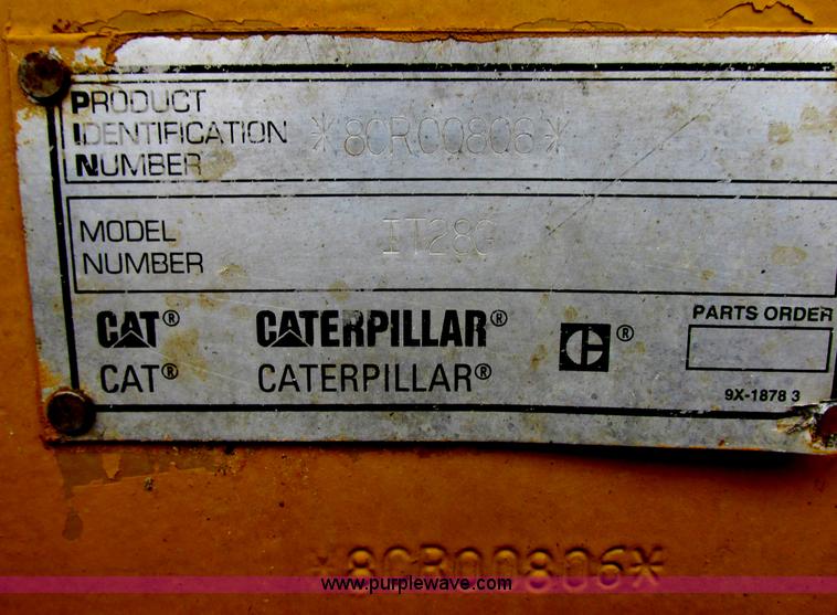 image for item E5429 1998 Caterpillar IT28G loader