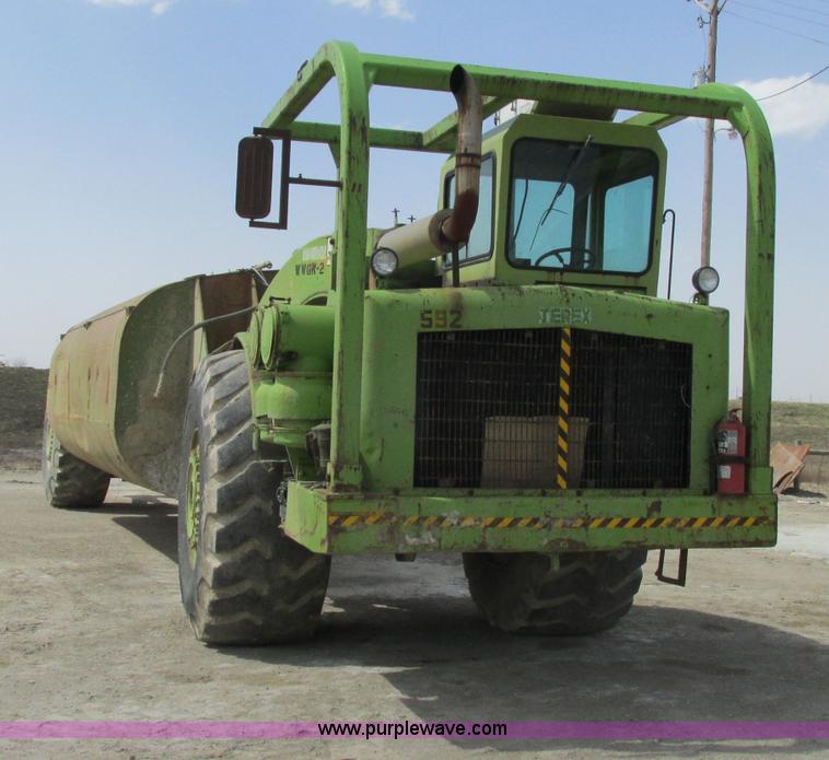 image for item F4873 Terex TS-24 articulating water wagon