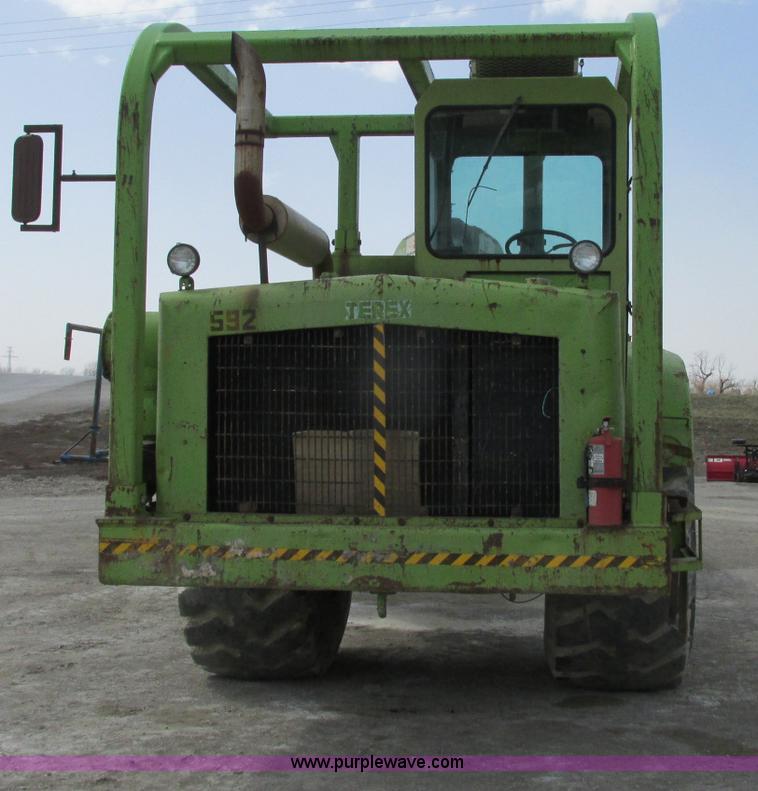 image for item F4873 Terex TS-24 articulating water wagon