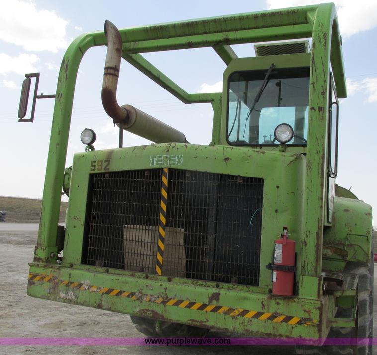 image for item F4873 Terex TS-24 articulating water wagon