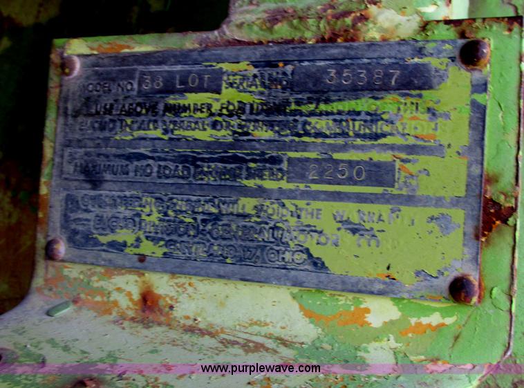 image for item F4873 Terex TS-24 articulating water wagon