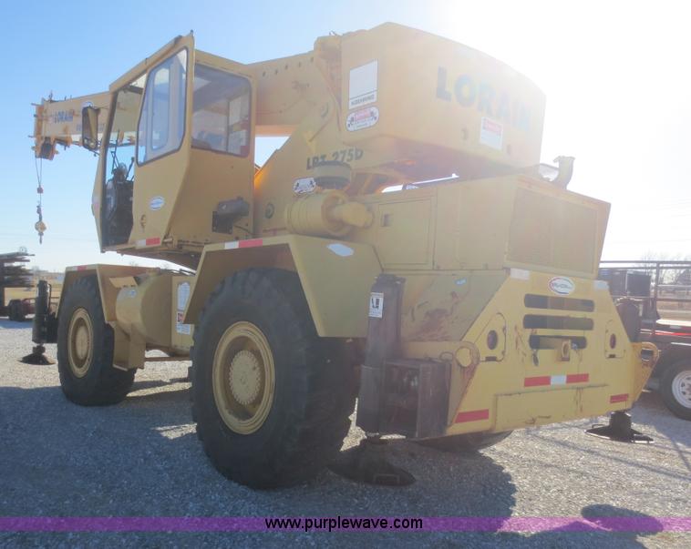 image for item F6844 1990 Lorain LRT275D crane