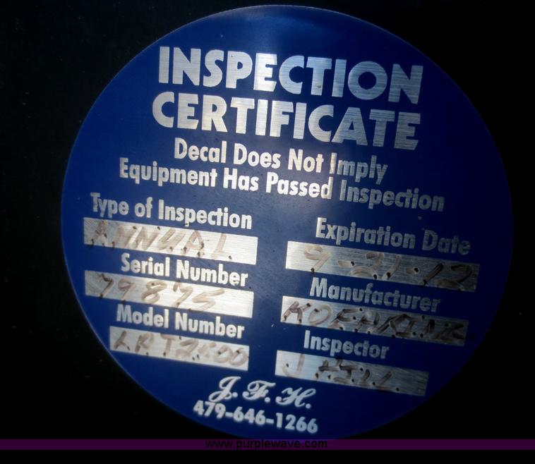 image for item F6844 1990 Lorain LRT275D crane