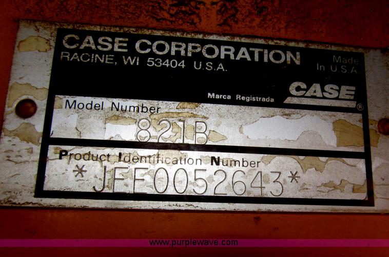 image for item F7319 1997 Case 821B wheel loader