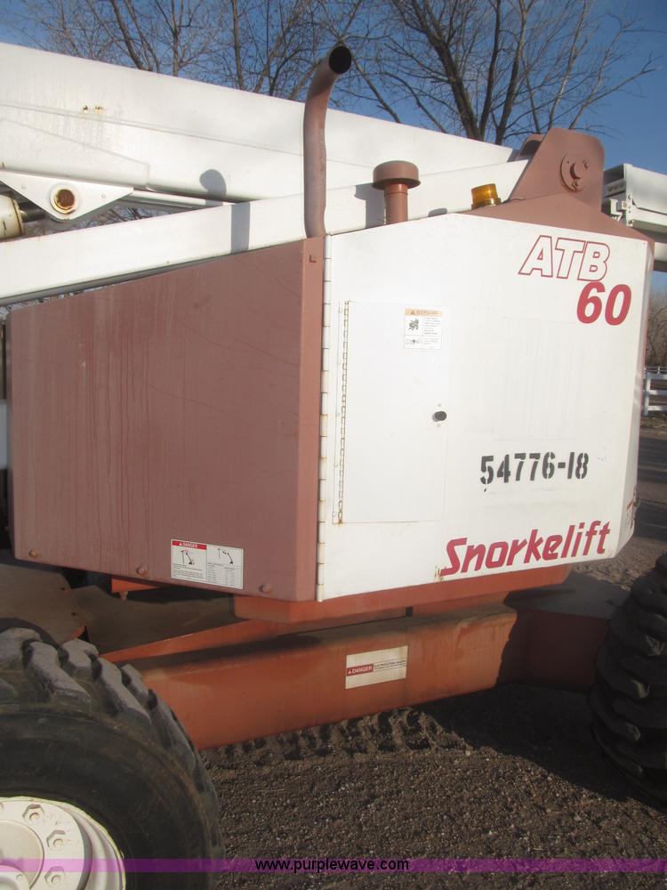 image for item F7324 Snorkelift ATB-60 boom lift