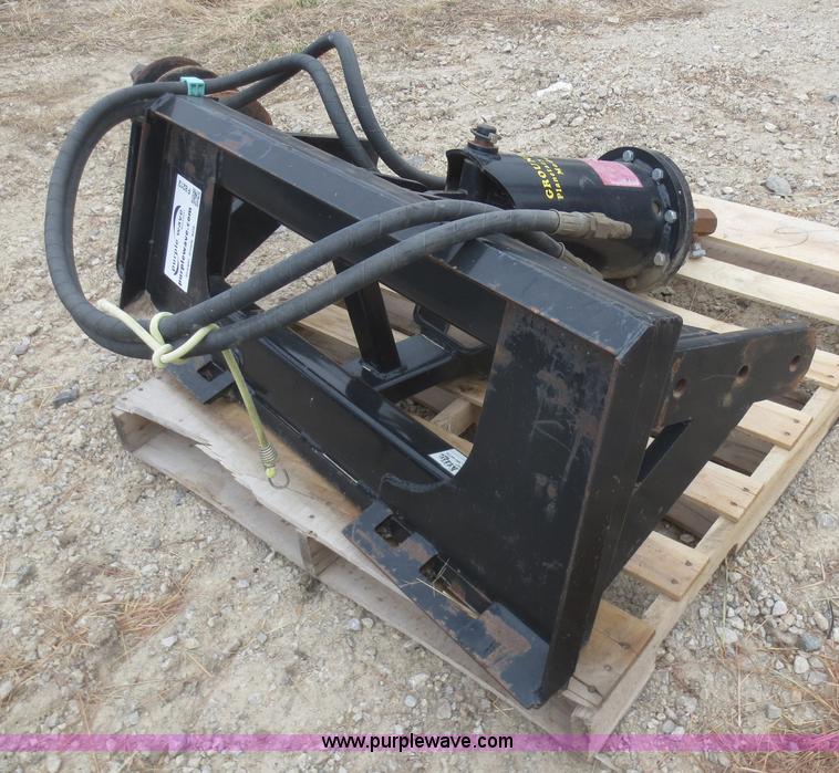 image for item F8212 2004 Harleman 3376 ground force planetary auger drive skid steer attachment
