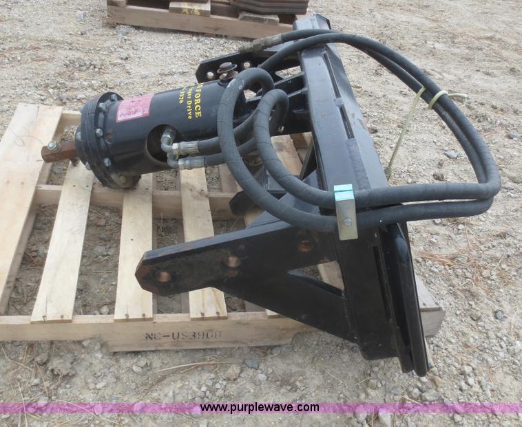 image for item F8212 2004 Harleman 3376 ground force planetary auger drive skid steer attachment