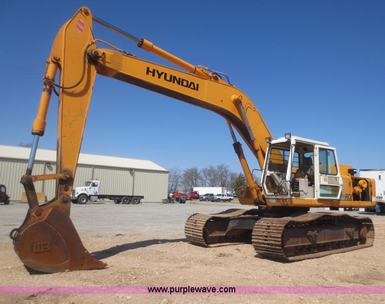 image for item F8218 1994 Hundai Robex 290LC excavator