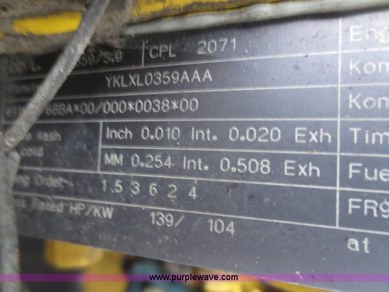 image for item F8219 Komatsu WA250-3ML wheel loader