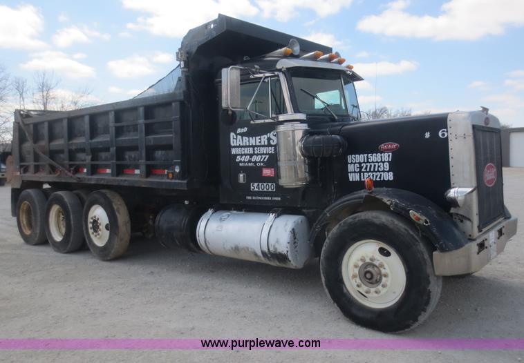 image for item F8233 1979 Peterbilt 359 dump truck