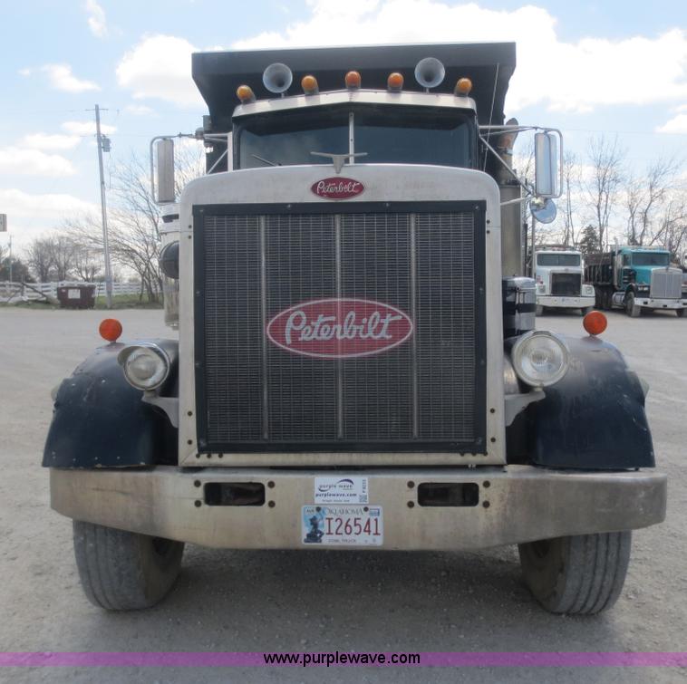 image for item F8233 1979 Peterbilt 359 dump truck