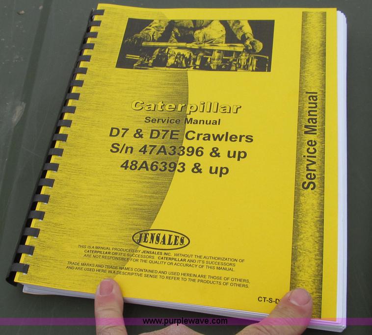 image for item G2333 1969 Caterpillar D7E dozer