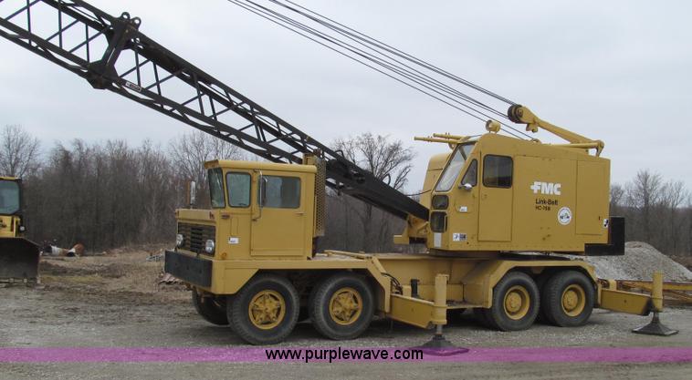 image for item G2337 1988 Link Belt HC-78B wire rope truck crane