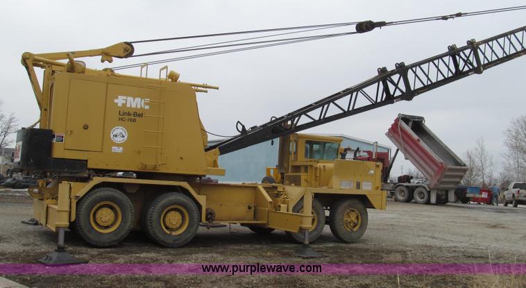 image for item G2337 1988 Link Belt HC-78B wire rope truck crane