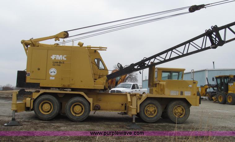image for item G2337 1988 Link Belt HC-78B wire rope truck crane