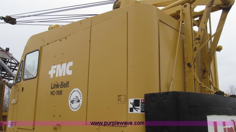 image for item G2337 1988 Link Belt HC-78B wire rope truck crane