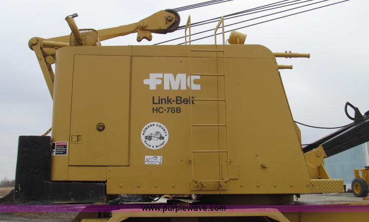 image for item G2337 1988 Link Belt HC-78B wire rope truck crane
