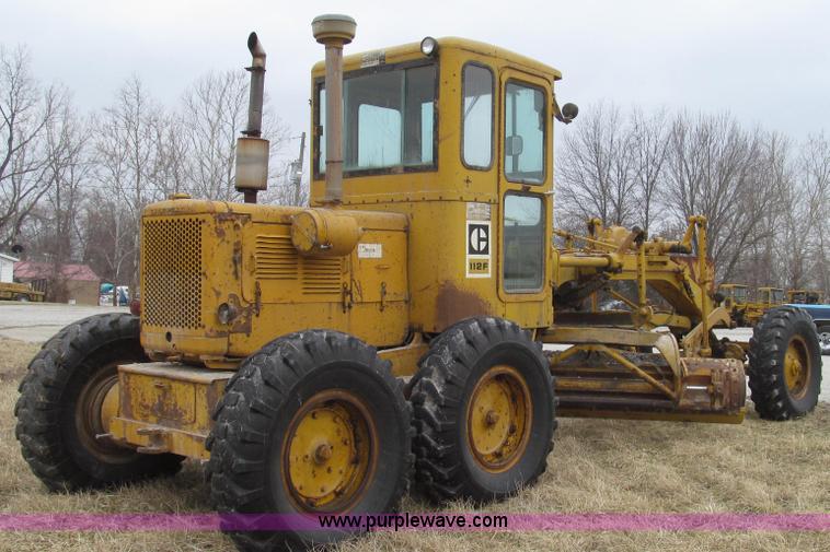 image for item G2338 1969 Caterpillar 112F motor grader
