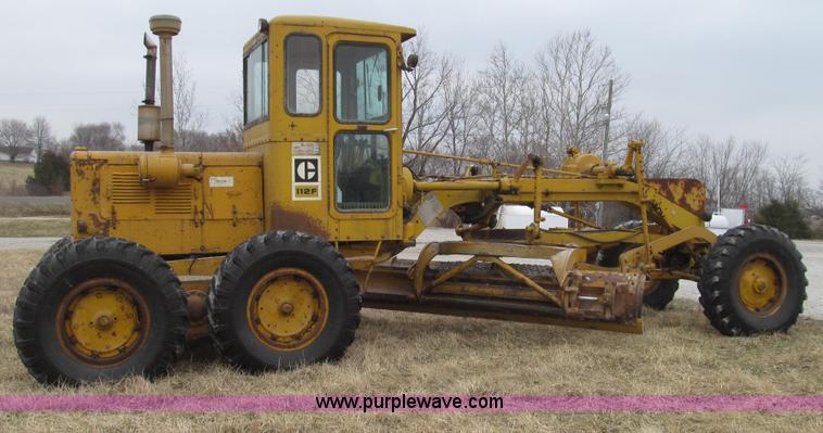 image for item G2338 1969 Caterpillar 112F motor grader