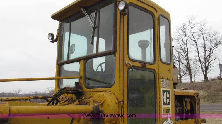 image for item G2338 1969 Caterpillar 112F motor grader