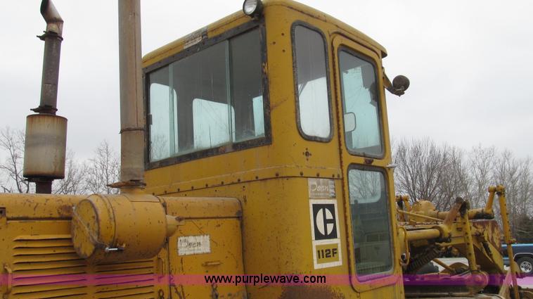 image for item G2338 1969 Caterpillar 112F motor grader