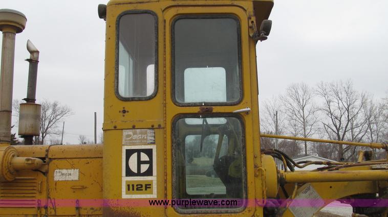 image for item G2338 1969 Caterpillar 112F motor grader