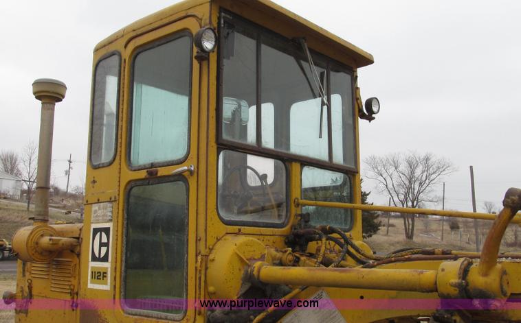 image for item G2338 1969 Caterpillar 112F motor grader