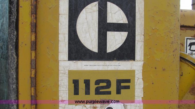 image for item G2338 1969 Caterpillar 112F motor grader