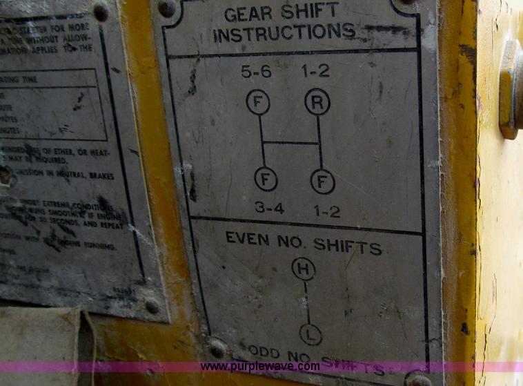 image for item G2338 1969 Caterpillar 112F motor grader