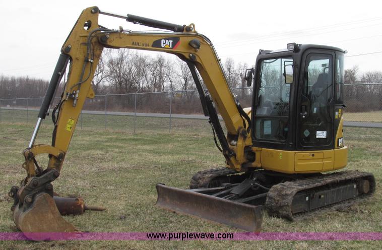 image for item G2339 2012 Caterpillar 305E CR series 4 mini hydraulic excavator