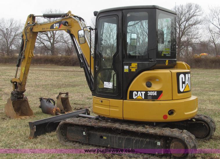 image for item G2339 2012 Caterpillar 305E CR series 4 mini hydraulic excavator