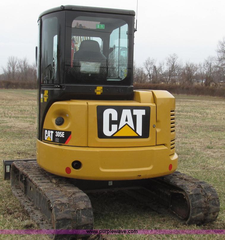 image for item G2339 2012 Caterpillar 305E CR series 4 mini hydraulic excavator