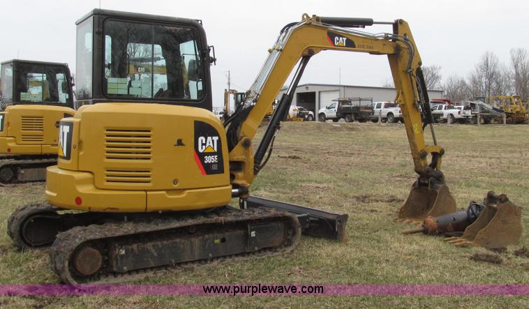 image for item G2339 2012 Caterpillar 305E CR series 4 mini hydraulic excavator