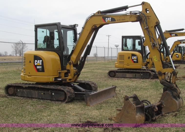 image for item G2339 2012 Caterpillar 305E CR series 4 mini hydraulic excavator