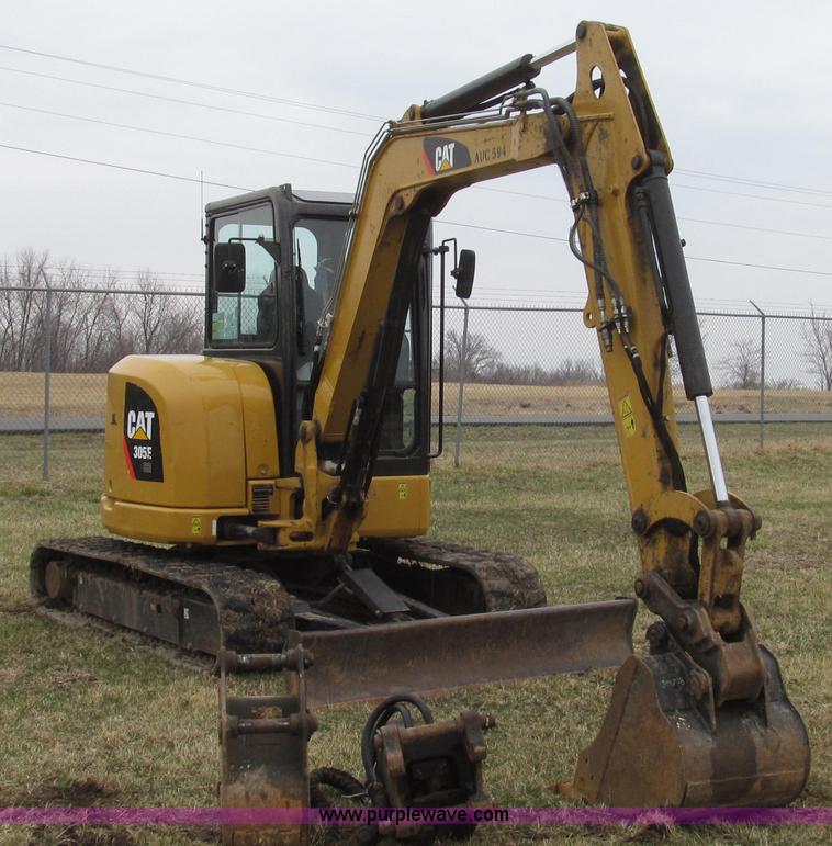 image for item G2339 2012 Caterpillar 305E CR series 4 mini hydraulic excavator