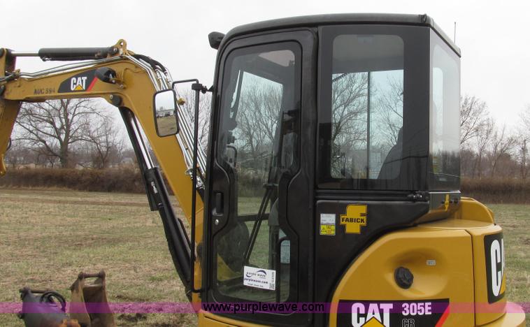 image for item G2339 2012 Caterpillar 305E CR series 4 mini hydraulic excavator