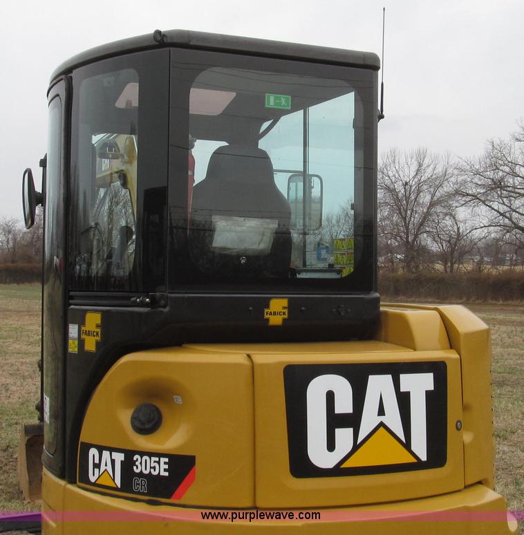 image for item G2339 2012 Caterpillar 305E CR series 4 mini hydraulic excavator