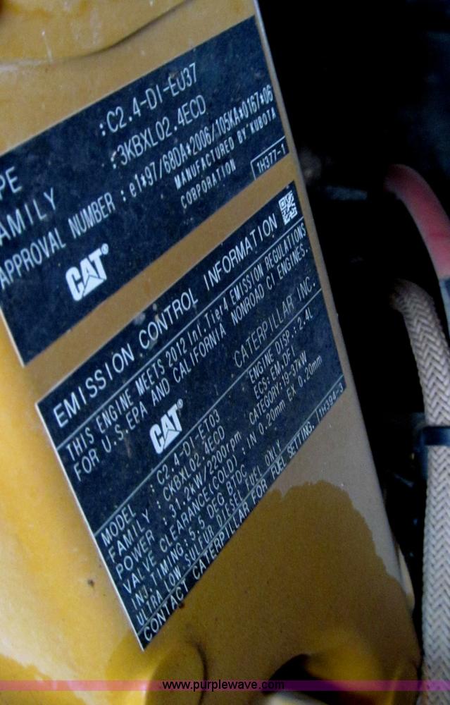 image for item G2339 2012 Caterpillar 305E CR series 4 mini hydraulic excavator