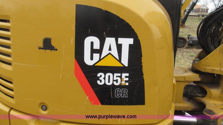image for item G2339 2012 Caterpillar 305E CR series 4 mini hydraulic excavator