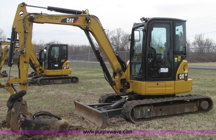 image for item G2340 2012 Caterpillar 305E CR series 4 mini hydraulic excavator