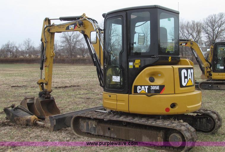 image for item G2340 2012 Caterpillar 305E CR series 4 mini hydraulic excavator