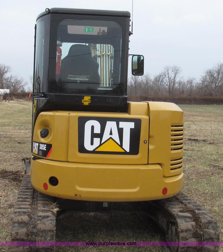 image for item G2340 2012 Caterpillar 305E CR series 4 mini hydraulic excavator