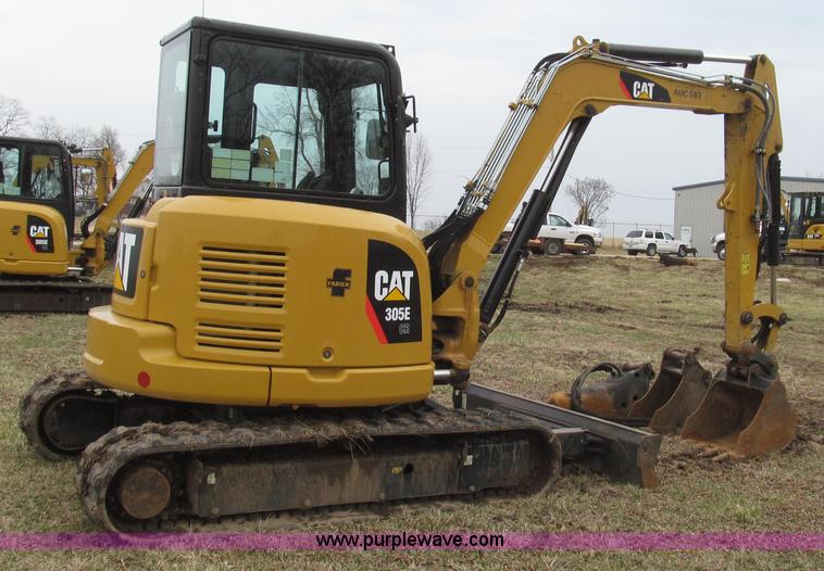 image for item G2340 2012 Caterpillar 305E CR series 4 mini hydraulic excavator