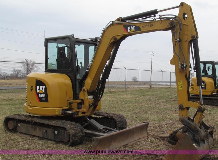 image for item G2340 2012 Caterpillar 305E CR series 4 mini hydraulic excavator