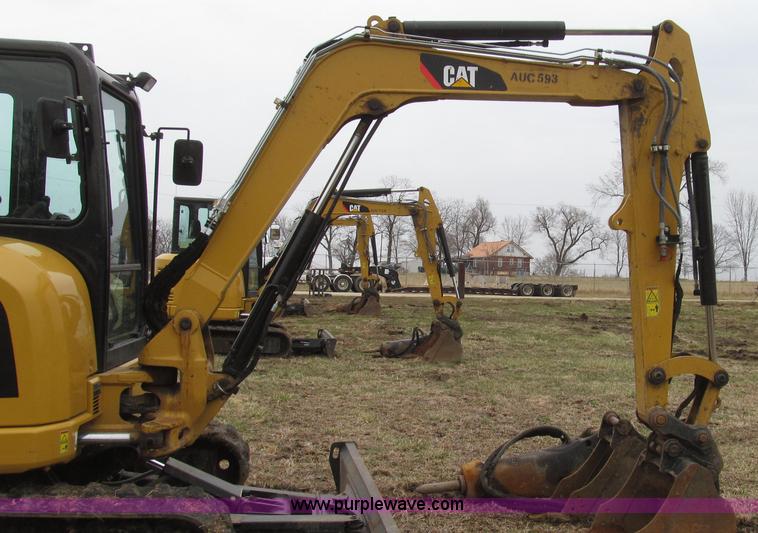 image for item G2340 2012 Caterpillar 305E CR series 4 mini hydraulic excavator
