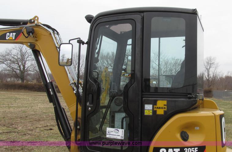 image for item G2340 2012 Caterpillar 305E CR series 4 mini hydraulic excavator