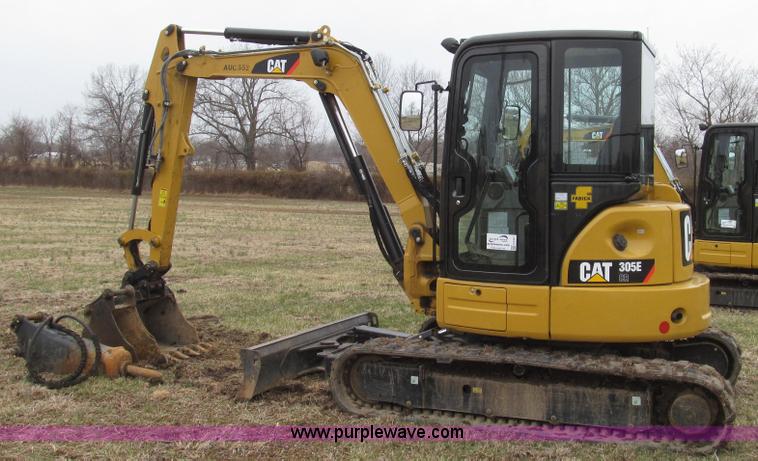 image for item G2341 2012 Caterpillar 305E CR series 4 mini hydraulic excavator
