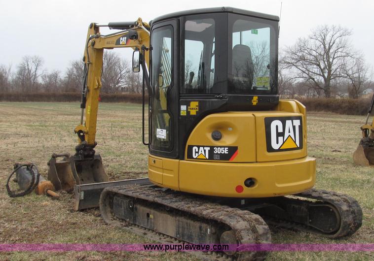 image for item G2341 2012 Caterpillar 305E CR series 4 mini hydraulic excavator