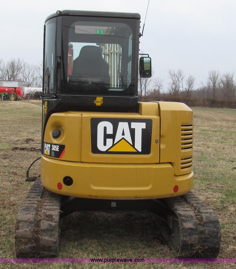 image for item G2341 2012 Caterpillar 305E CR series 4 mini hydraulic excavator