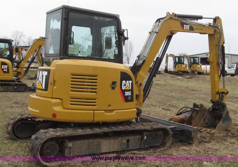 image for item G2341 2012 Caterpillar 305E CR series 4 mini hydraulic excavator